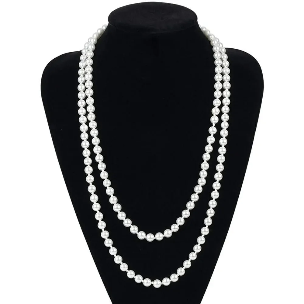 5PCS 1920s Accessories Flapper Great Gatsby Vintage Retro Costume Set NEW